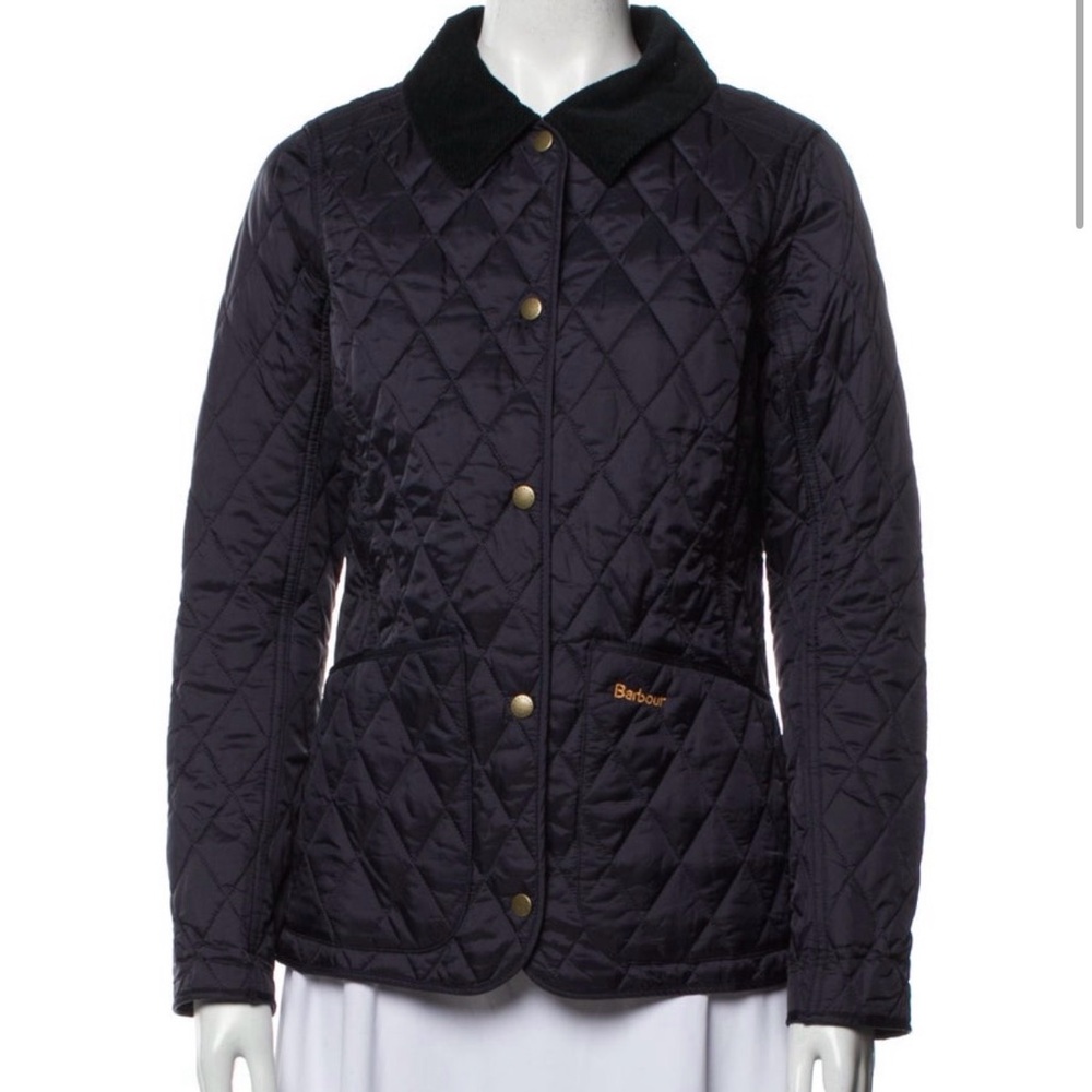 Barbour Women's Quilted Navy Blue Jacket